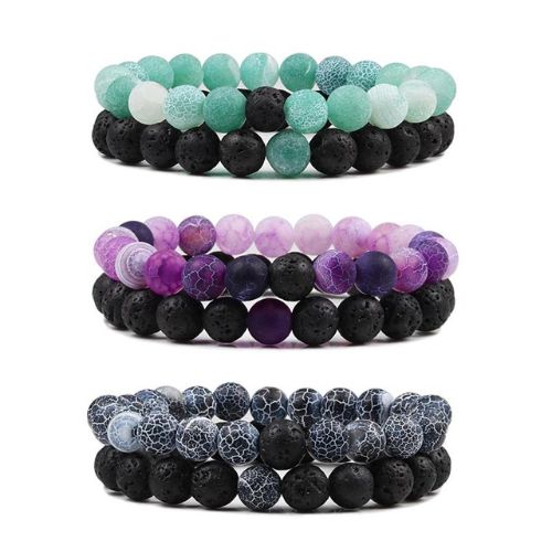 Energy Healing Crystal Bracelet – Natural Stone Beads for Balance & Confidence
